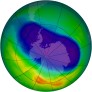 Antarctic Ozone 2007-09-21